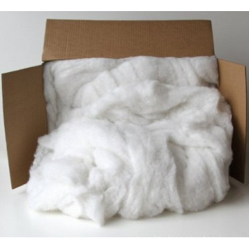 White Polyester Fiber Filling and Batting - 5 Pounds